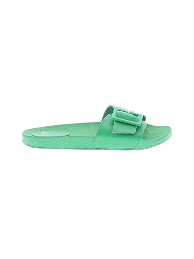 Pre-owned Frances Valentine Sandals In Green