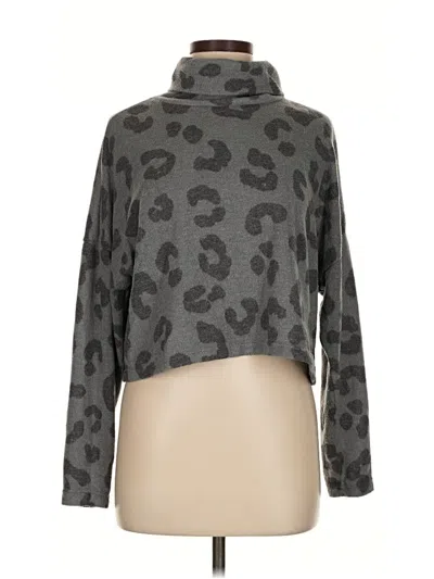 Pre-owned Gaze Turtleneck Sweater In Gray