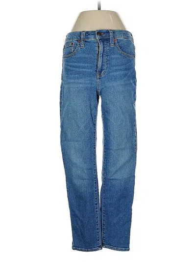 Pre-owned Madewell Jeans In Blue