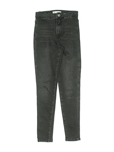 Pre-owned Zara Kids' Jeggings In Green