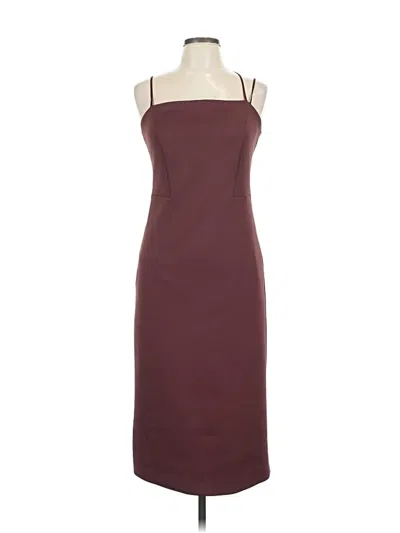 Pre-owned Marciano Cocktail Dress In Burgundy