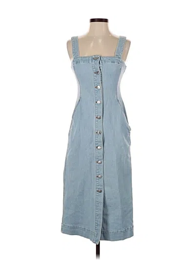 Club Monaco Casual Dress In Blue