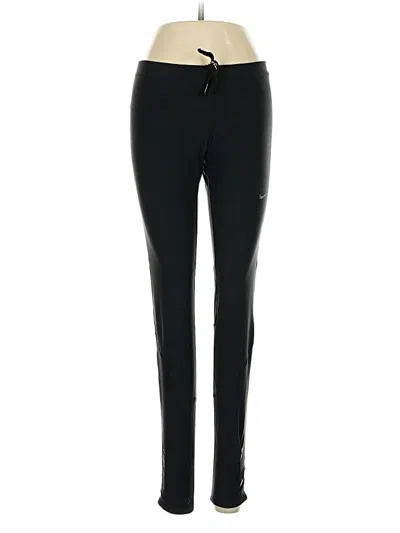 Pre-owned Nike Active Pants In Black