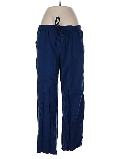 Pre-owned Liz Claiborne Casual Pants In Blue