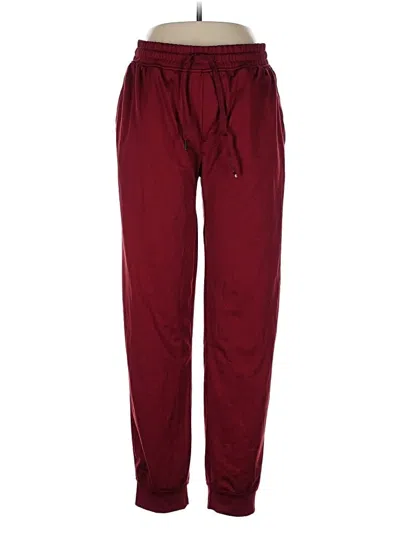 Pre-owned Roundtree & Yorke Casual Pants In Burgundy