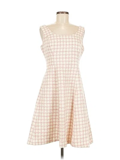 Pre-owned Gal Meets Glam Casual Dress In White