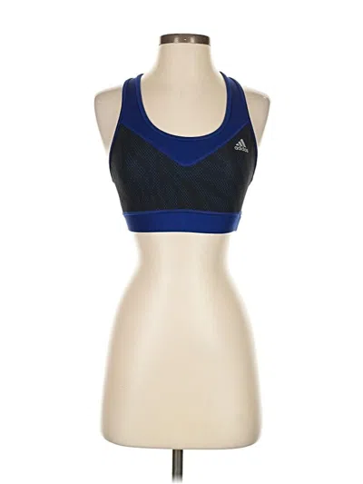 Pre-owned Adidas Originals Sports Bra In Blue