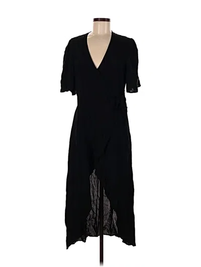 Silk & Salt Cocktail Dress In Black