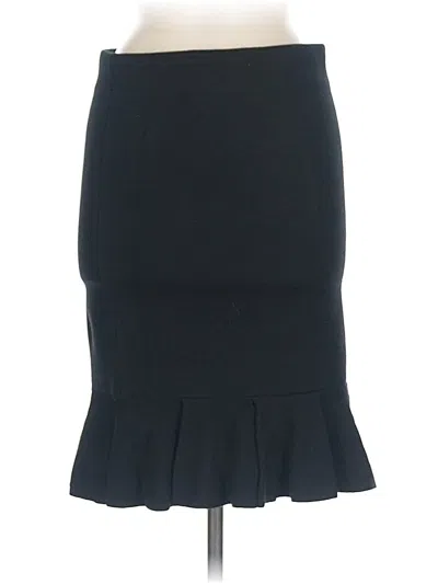 Pre-owned Express Formal Skirt In Black