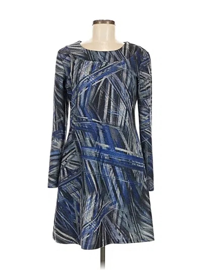 Pre-owned Papillon Casual Dress In Blue