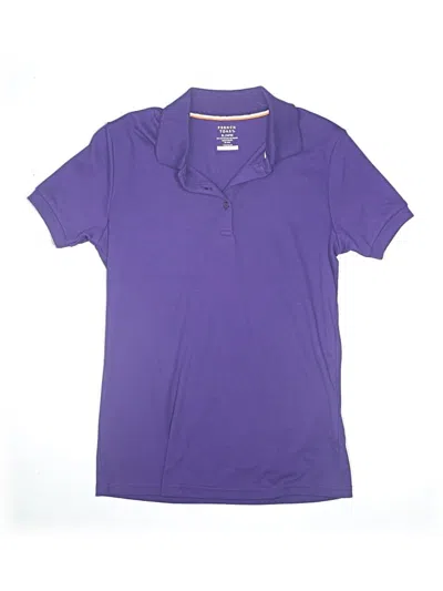 Pre-owned French Toast Kids' Short Sleeve Polo Shirt In Purple