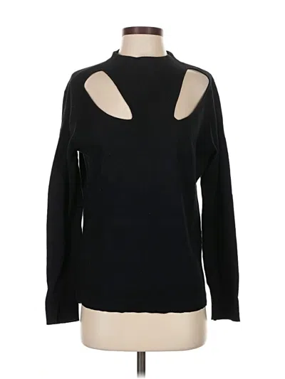 Pre-owned Feel The Piece Terre Jacobs Turtleneck Sweater In Black