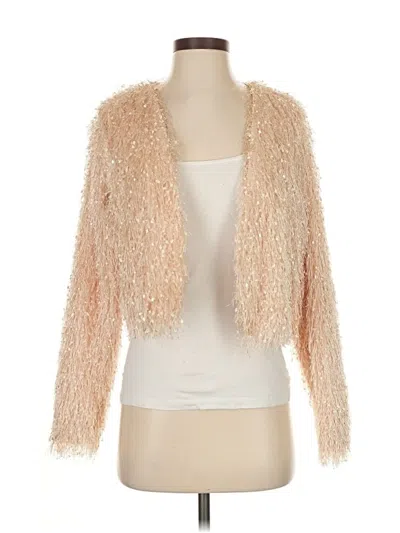 Pre-owned Forever 21 Faux Fur Jacket In White