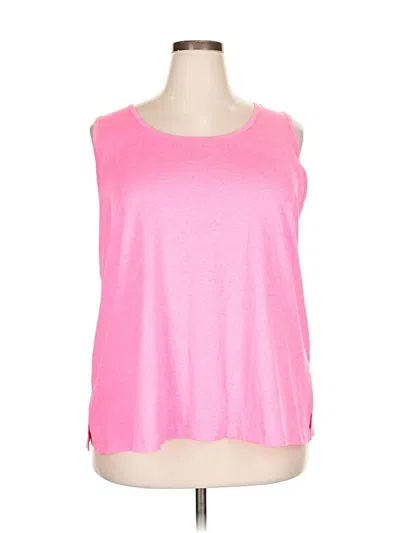 Ideology Sleeveless T-shirt In Pink
