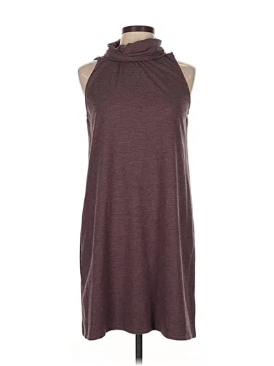 Pre-owned Leith Casual Dress In Burgundy