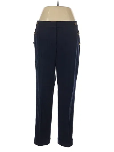 Pre-owned Ann Taylor Loft Dress Pants In Blue