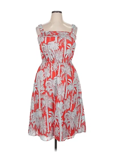 Pre-owned Talbots Casual Dress In Red