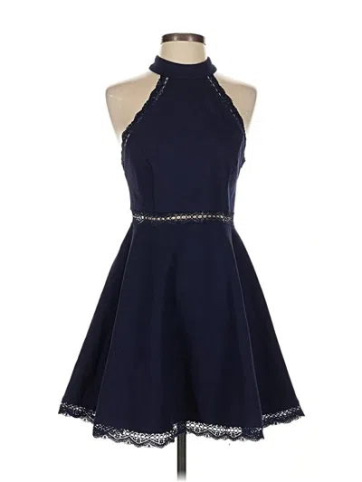 Pre-owned Lulus Cocktail Dress In Blue