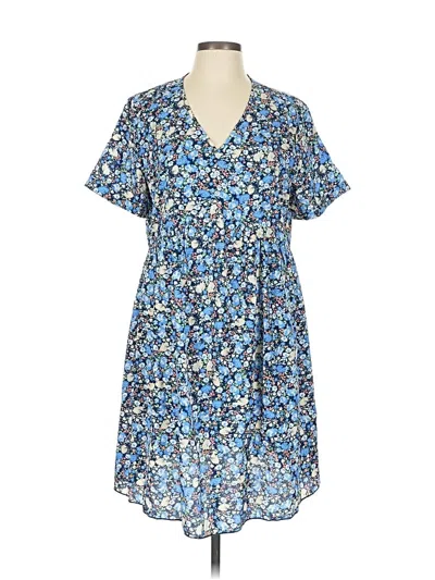 Pre-owned Prettygarden Casual Dress In Blue