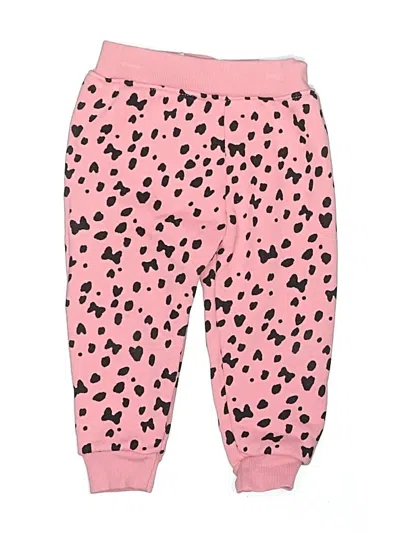 Pre-owned Disney Babies' Casual Pants In Pink