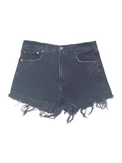 Pre-owned Abercrombie & Fitch Denim Shorts In Black