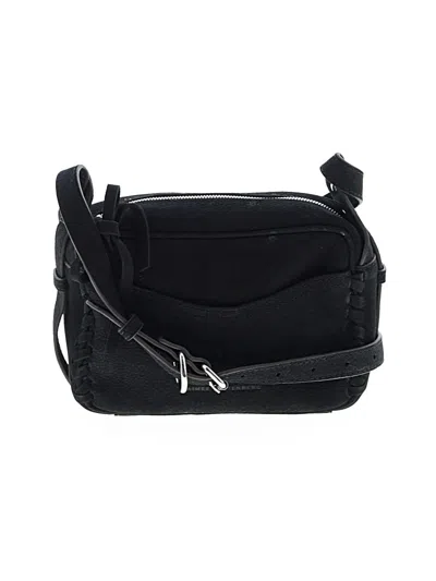 Pre-owned Aimee Kestenberg Leather Crossbody Bag In Black