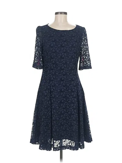 Pre-owned Betsey Johnson Cocktail Dress In Blue