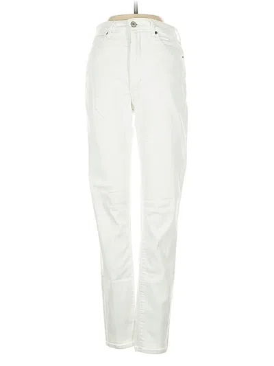 Pre-owned Abercrombie & Fitch Jeans In White