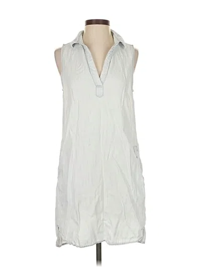 Pre-owned Bella Dahl Casual Dress In White