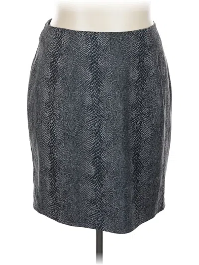 Pre-owned Briggs Formal Skirt In Gray