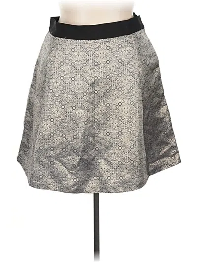 Pre-owned Narciso Rodriguez Casual Skirt In Gray