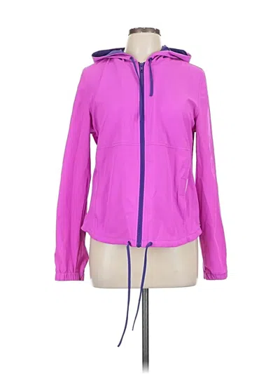 Pre-owned Carve Designs Windbreaker Jacket In Purple
