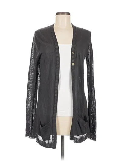 Pre-owned Gap Cardigan Sweater In Gray