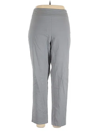 Pre-owned Jm Collection Active Pants In Gray