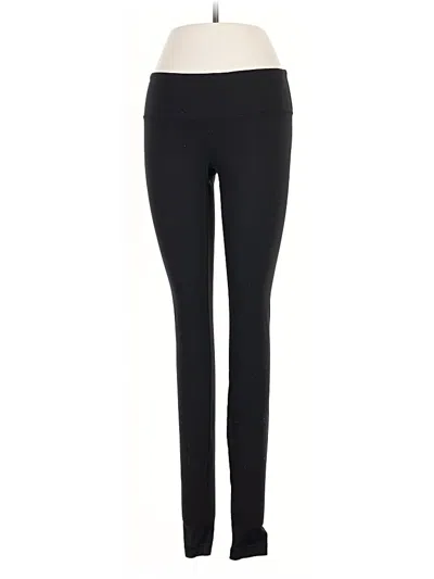 Pre-owned Lululemon Athletica Active Pants In Black