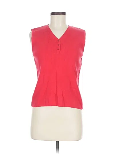 Pre-owned Designers Originals Sweater Vest In Red