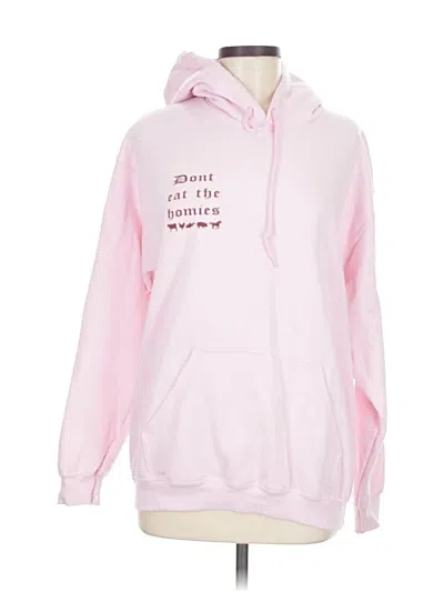 Pre-owned Dont Eat The Homies Pullover Hoodie In Pink