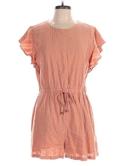 Pre-owned Hailey & Co Romper In Pink