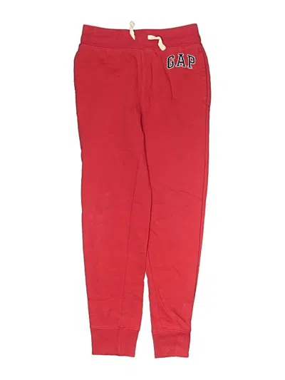 Pre-owned Gap Kids' Casual Pants In Red
