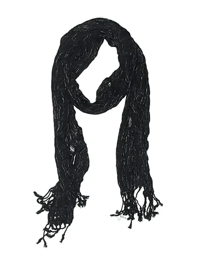 Pre-owned Unbranded Scarf In Black