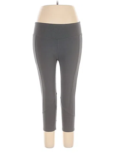 Pre-owned Earth Yoga Active Pants In Gray