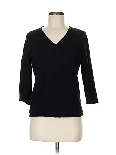 Pre-owned Belford 3/4 Sleeve T-shirt In Black