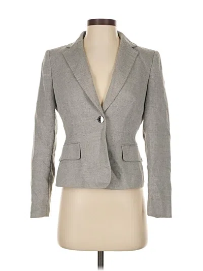 Pre-owned Anne Klein Blazer Jacket In Gray