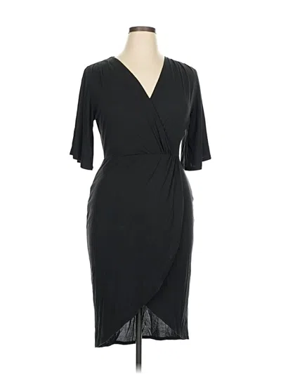 Pre-owned Lulus Cocktail Dress In Black