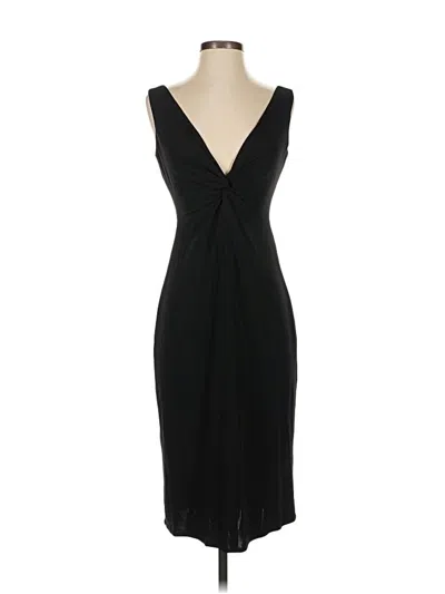 Pre-owned Laundry By Shelli Segal Cocktail Dress In Black