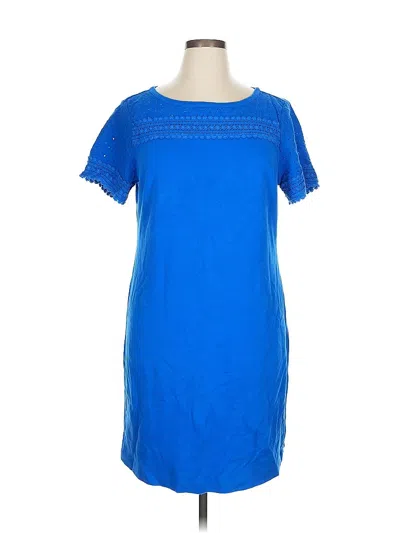 Pre-owned Talbots Casual Dress In Blue