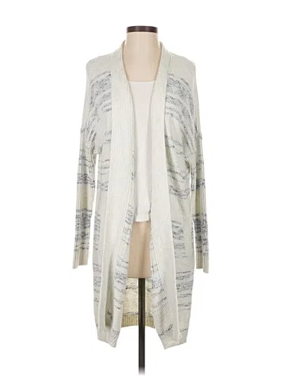 Pre-owned Purejill Cardigan Sweater In White