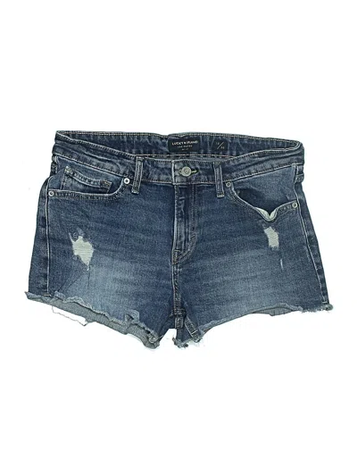 Pre-owned Lucky Brand Denim Shorts In Blue