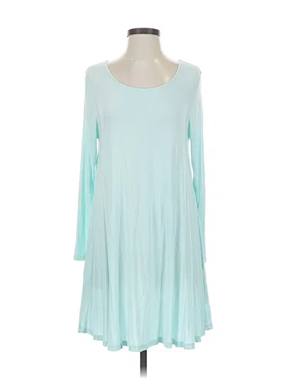 Pre-owned Piko Casual Dress In Blue