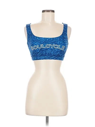 Pre-owned Lululemon Athletica Sports Bra In Blue